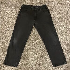 Mens vintage black denim jeans